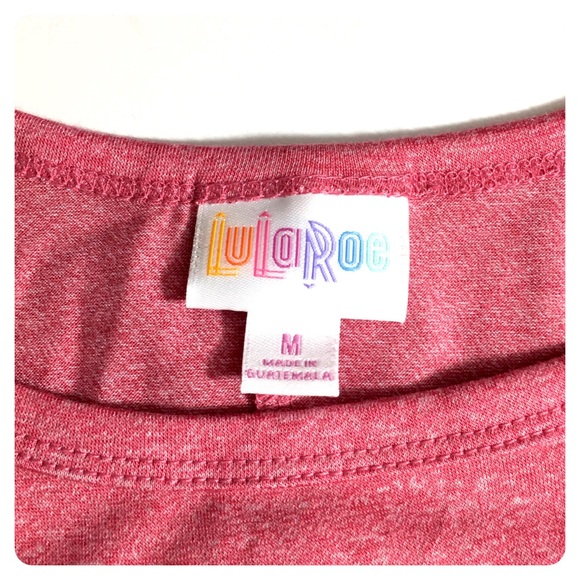 🆕LULAROE carly heathered red dress - Picture 4 of 8